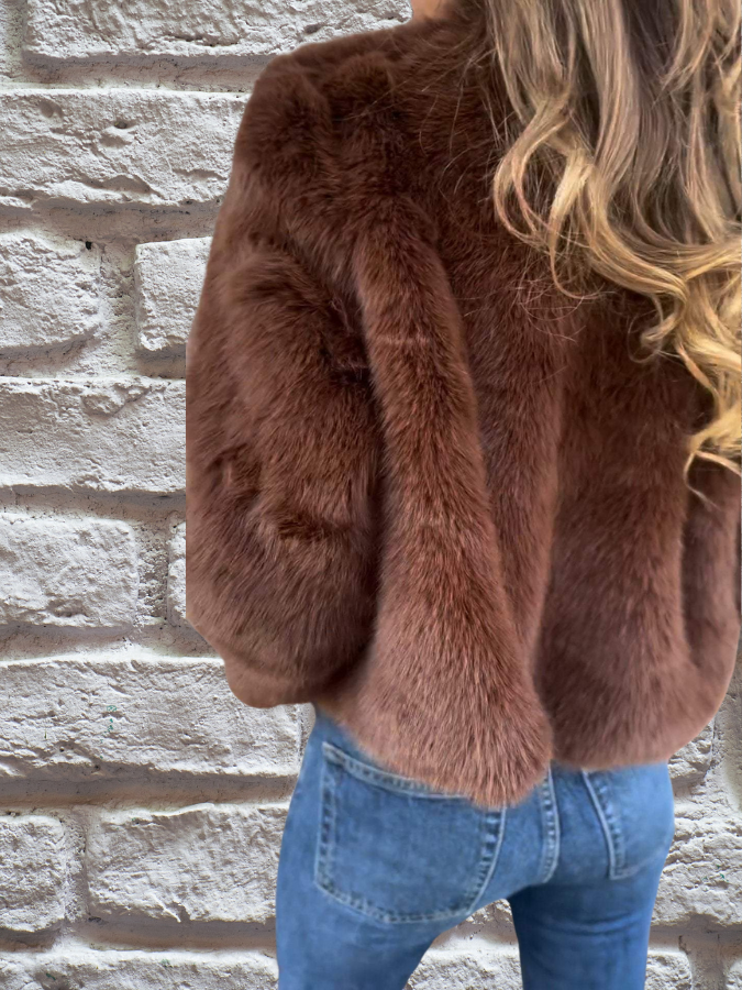 SUENTA Damen Warmer Herbstmantel - Warm Und Gemütlich