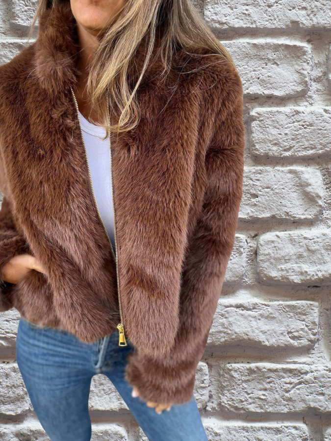 SUENTA Damen Warmer Herbstmantel - Warm Und Gemütlich