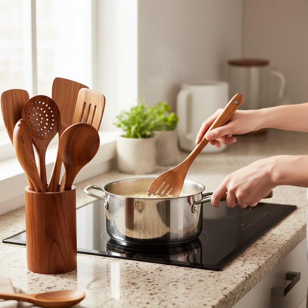Set da cucina in legno | Sostenibile ed elegante