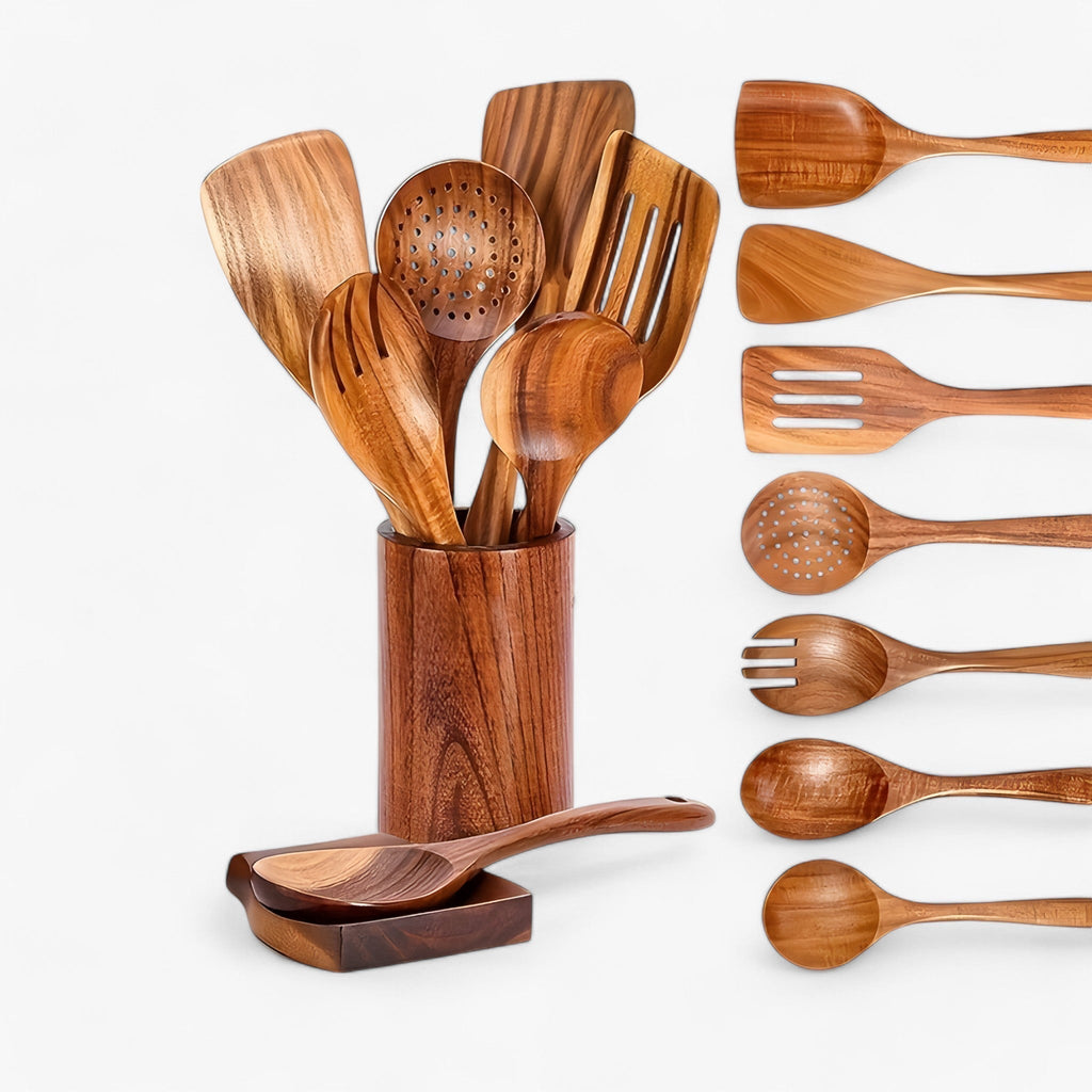 Set da cucina in legno | Sostenibile ed elegante