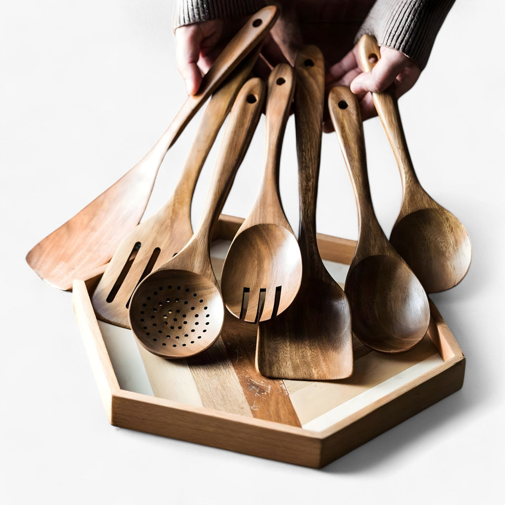 Set da cucina in legno | Sostenibile ed elegante