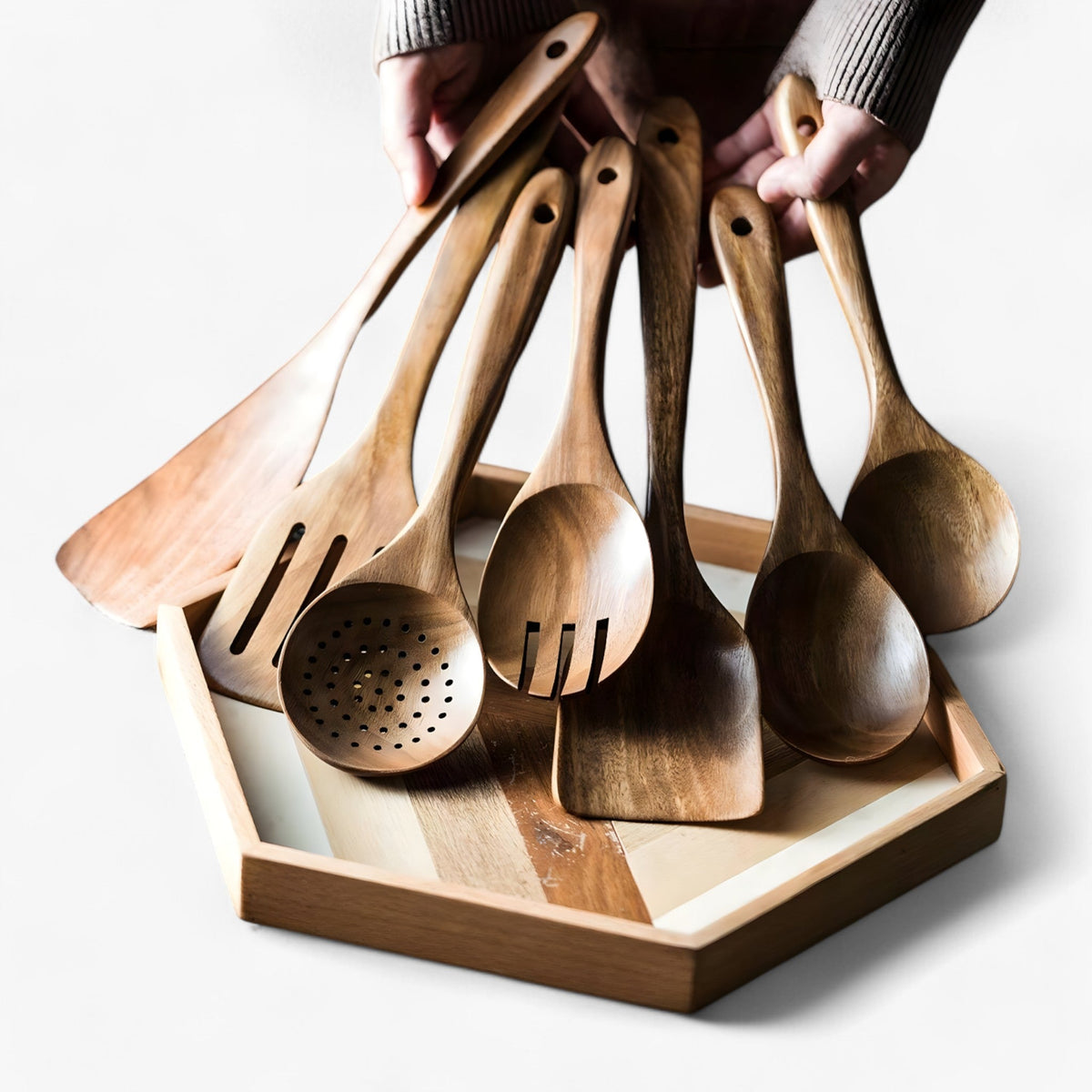 Set da cucina in legno | Sostenibile ed elegante