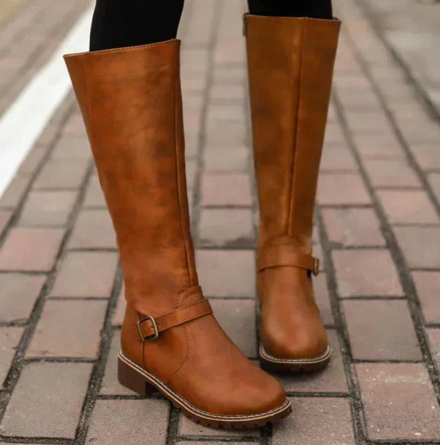 SUENTA Damenstiefel Trendige Ideal Für Jedes Wetter Geeignet