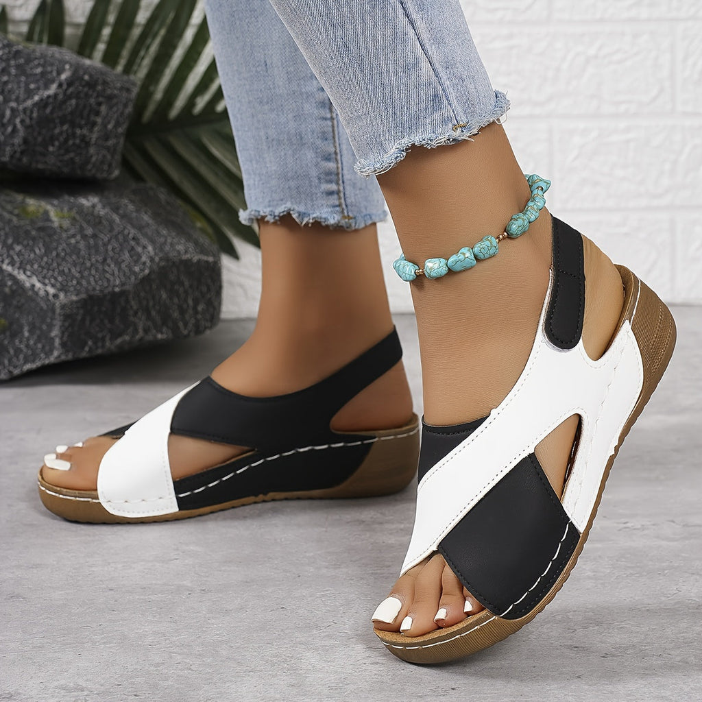 SUENTA Sephira | Damen Sandalen – Ultra-Bequeme Passform, Integrierte Unterstützung & Stilvoller Komfort schwarz