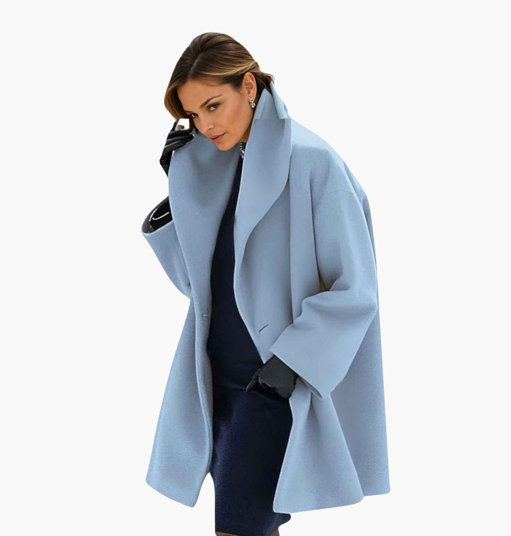 Amore | Damen Oversized-Wintermantel im modernen Stil