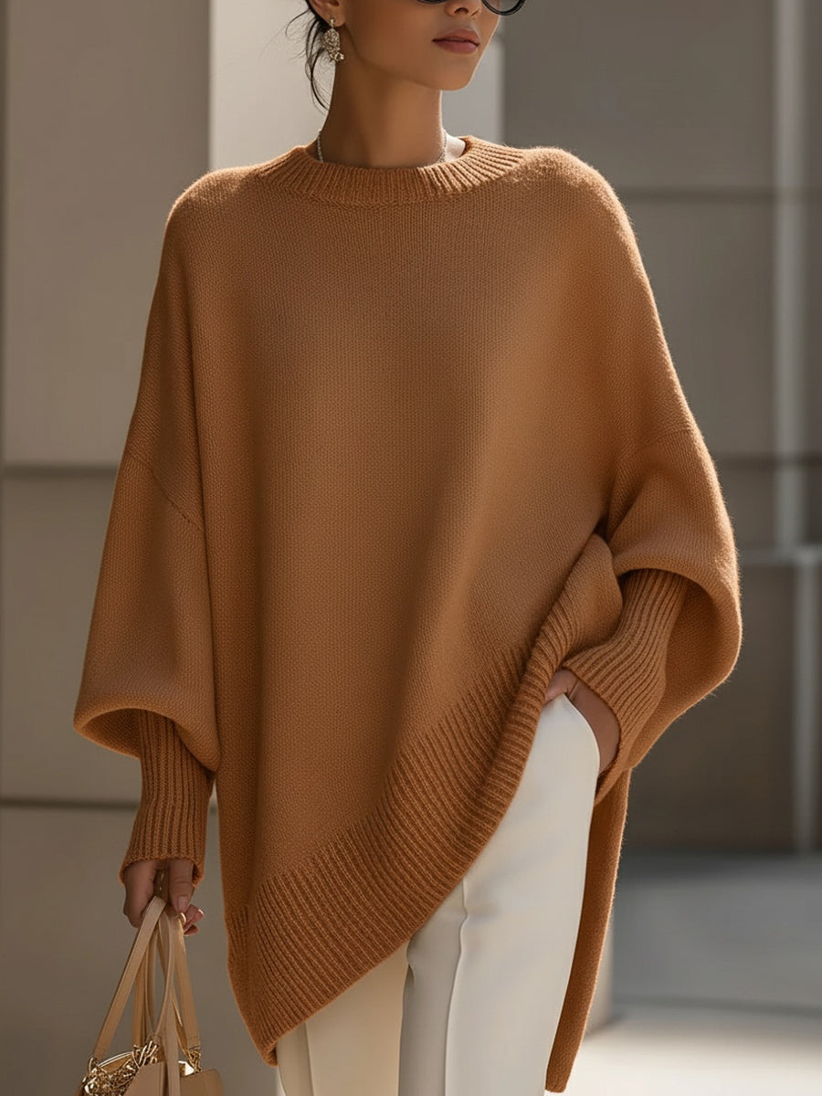 Roque | Maglione oversize morbido e moderno in misto lana