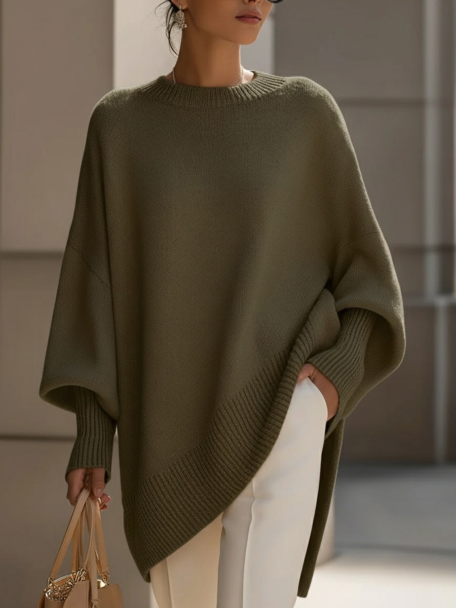 Roque | Weicher, moderner Oversize-Pullover aus Wollmischung
