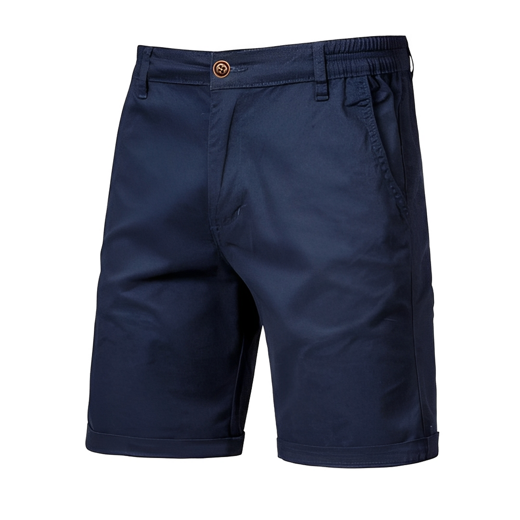 SUENTA Atmos | Kurze Herrenhose – Entspannter Schnitt, Trendiges Design & Urbane Leichtigkeit Dunkelblau