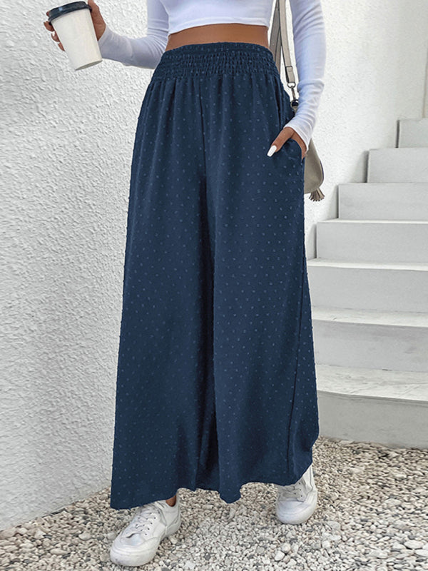 SUENTA Marquise Damenhose – Weites Bein & lockere Passform Champagnerfarbe