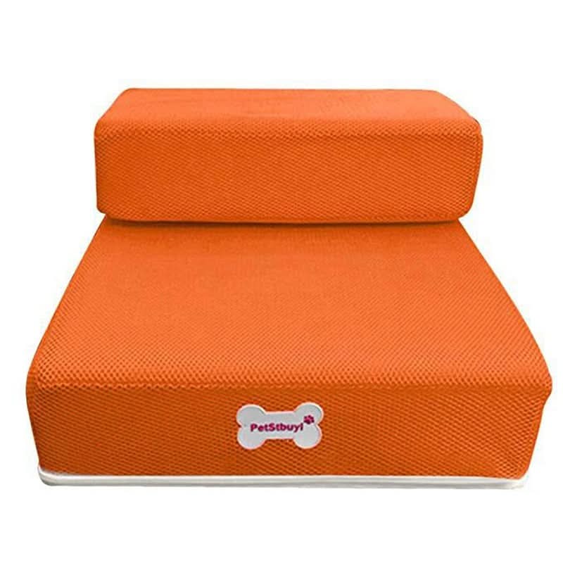 SUENTA DOGSTEP PRO – Haustiertreppe für Sofa & Bett Orange