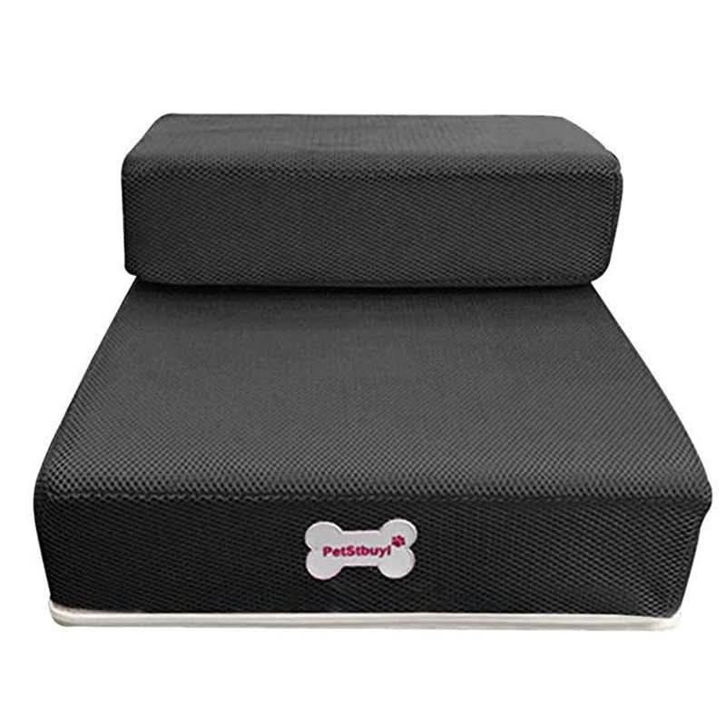 SUENTA DOGSTEP PRO – Haustiertreppe für Sofa & Bett Schwarz