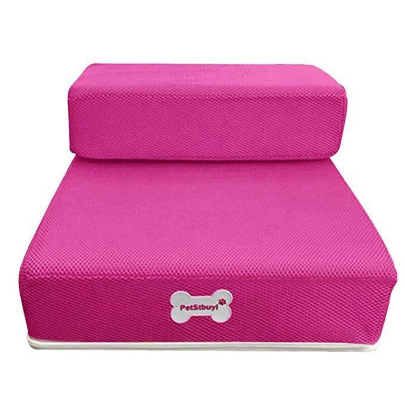 SUENTA DOGSTEP PRO – Haustiertreppe für Sofa & Bett Pink