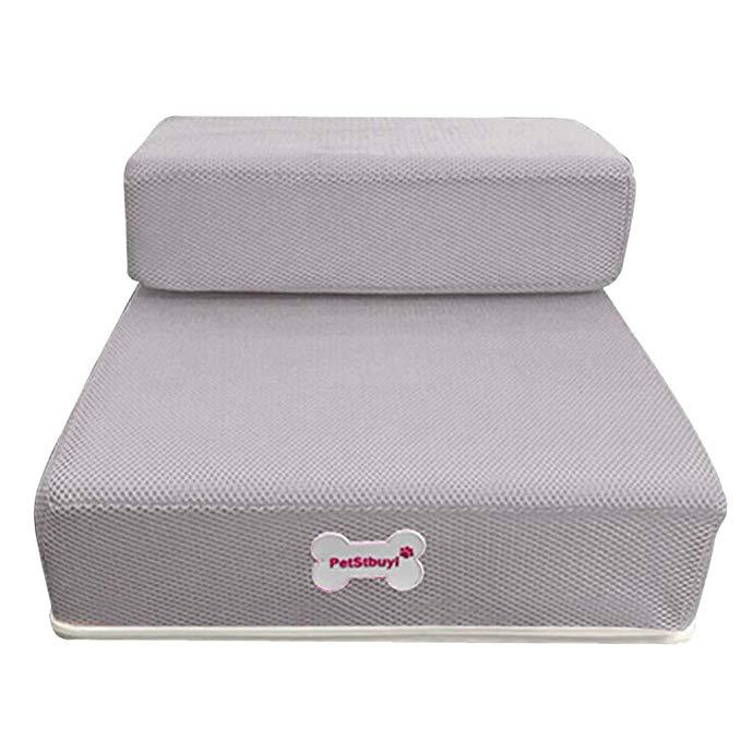 SUENTA DOGSTEP PRO – Haustiertreppe für Sofa & Bett Grau