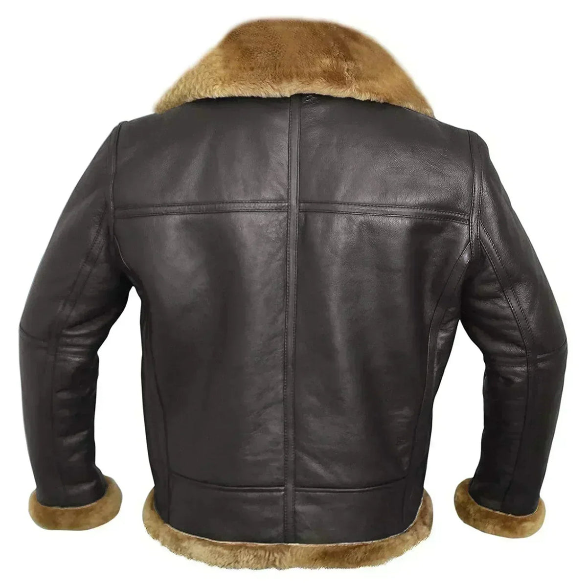 Figueral | Herren Klassische Fliegerjacke mit Reißverschluss