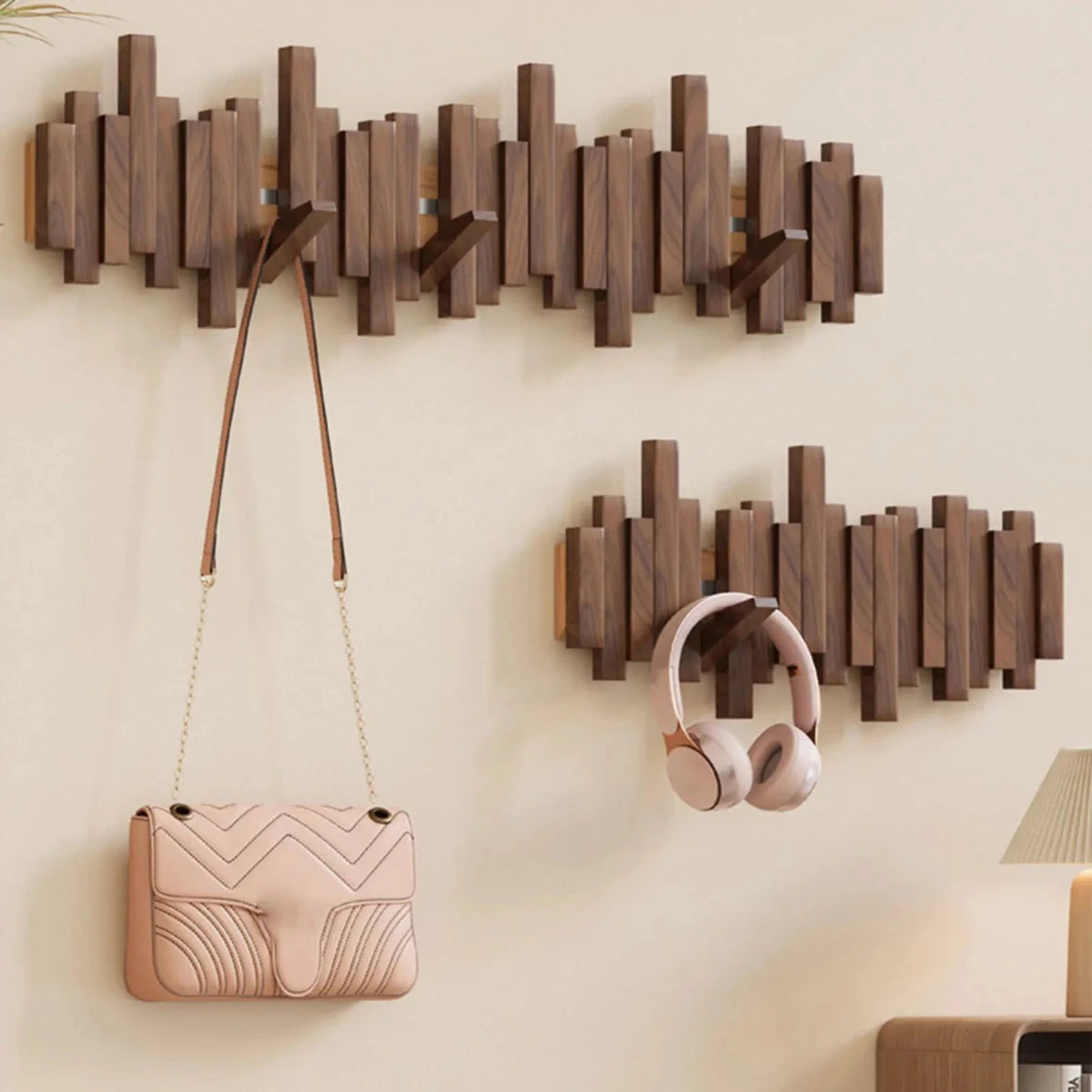 Piano Garderobe | Walnuss oder Buche für Jacken