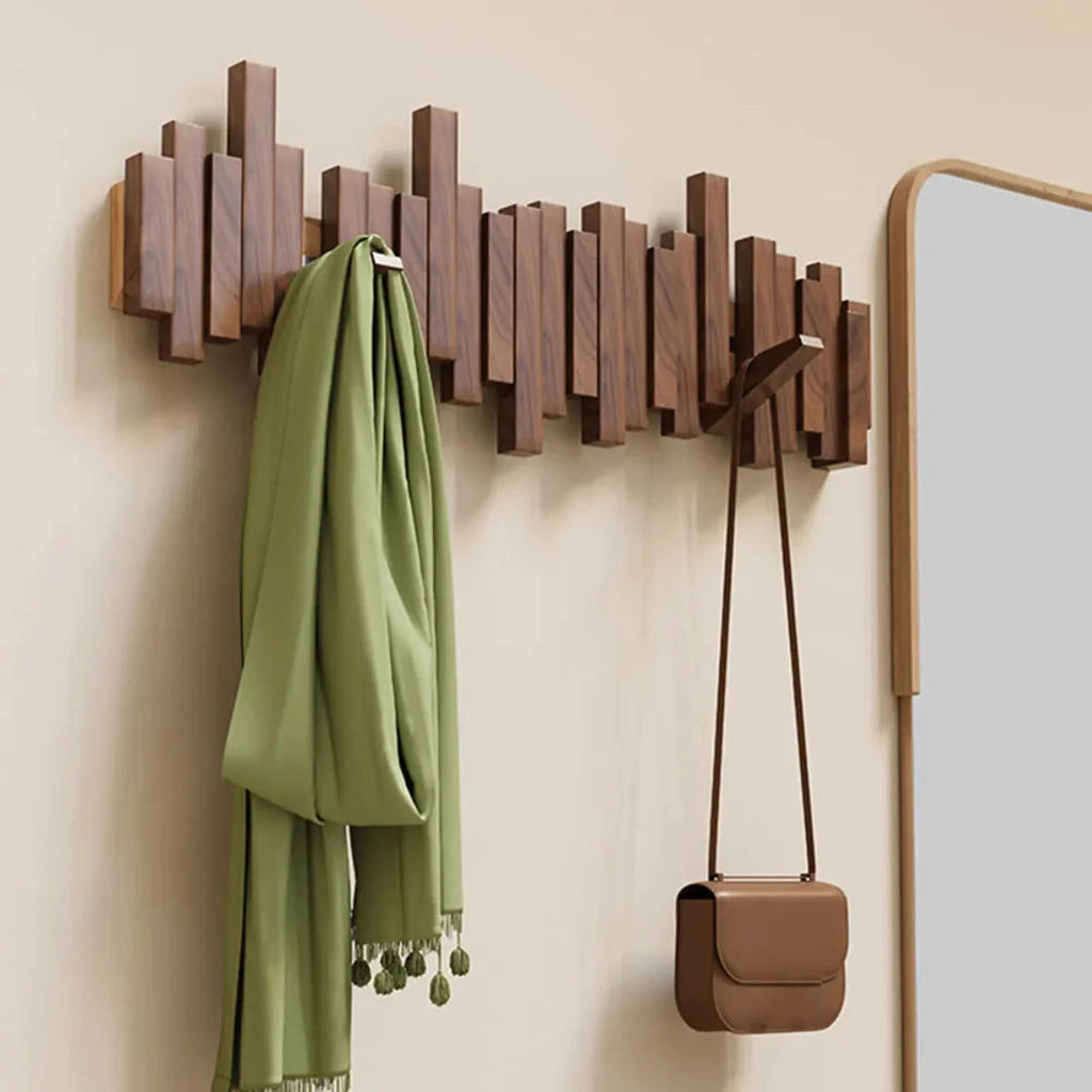 Piano Garderobe | Walnuss oder Buche für Jacken