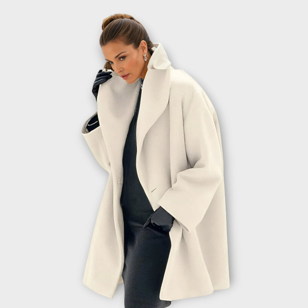Amore | Damen Oversized-Wintermantel im modernen Stil