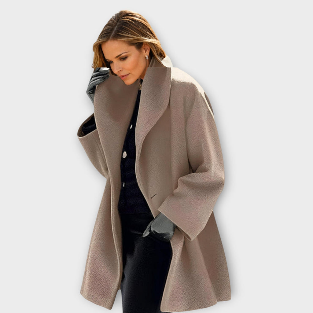 Amore | Damen Oversized-Wintermantel im modernen Stil